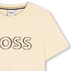 Short-sleeved cotton T-shirt BOSS 
                    BOY