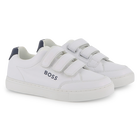 Cowhide leather sneakers BOSS 
                    BOY