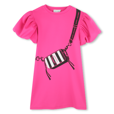 Lined short-sleeved dress MARC JACOBS GIRL