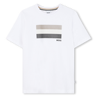 Short-sleeved t-shirt, WHITE, hi-res