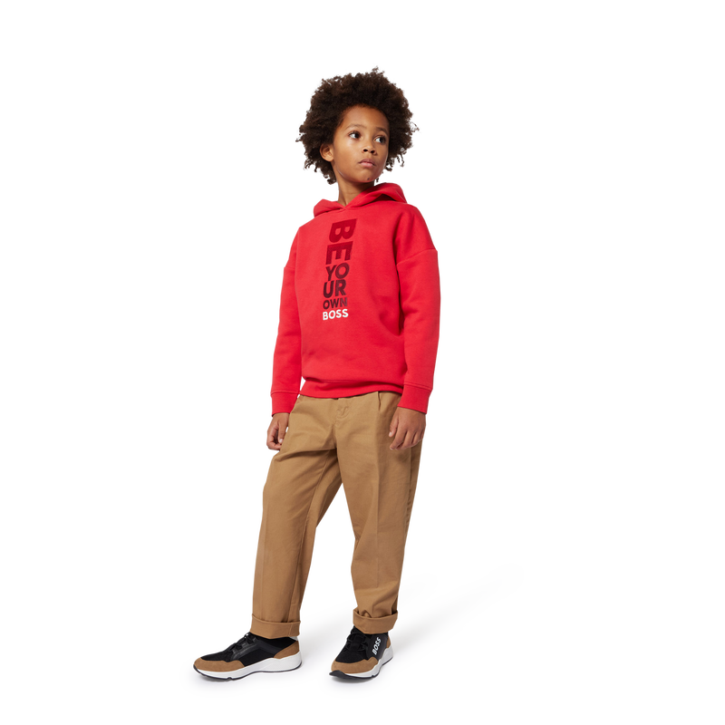 Plain twill chino trousers BOSS 
                        BOY