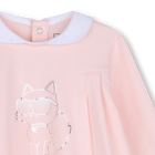 Long Sleeve Dress KARL LAGERFELD KIDS 
                    GIRL