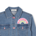 Denim jacket with pockets BILLIEBLUSH 
                    GIRL