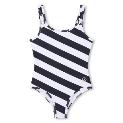 Striped 1-piece bathing suit MICHAEL KORS GIRL