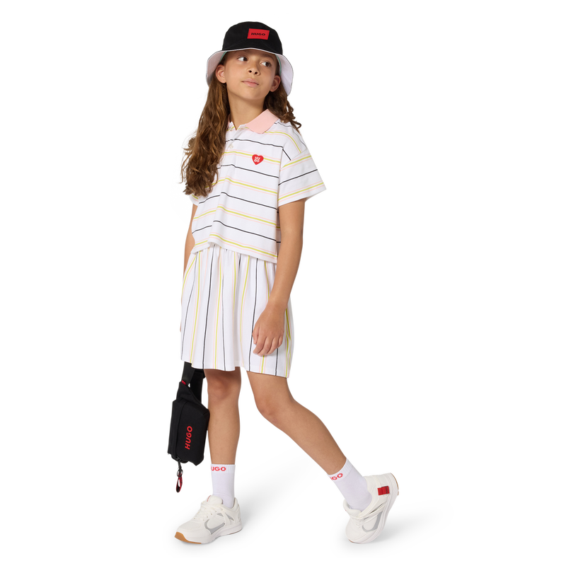 STRIPED DRESS HUGO 
                        GIRL