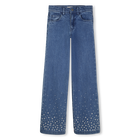 Adjustable waist jeans MICHAEL KORS 
                    GIRL