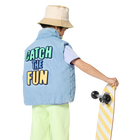 Bucket hat with badge BILLIEBLUSH 
                    BOY