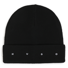 Knitted beanie, BLACK, hi-res