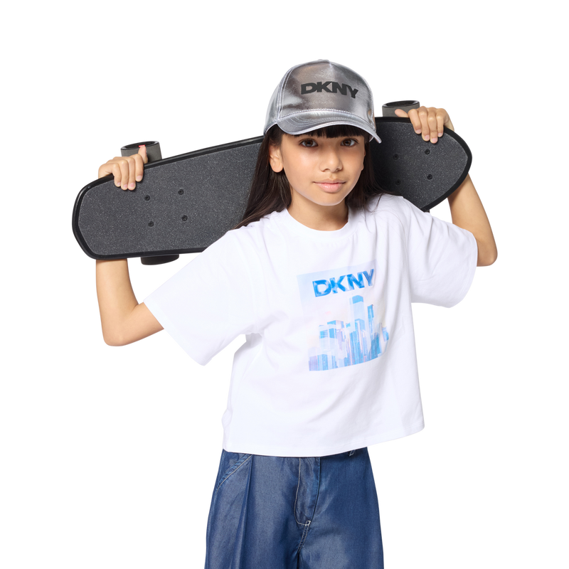 SHORT-SLEEVED T-SHIRT DKNY 
                        GIRL
