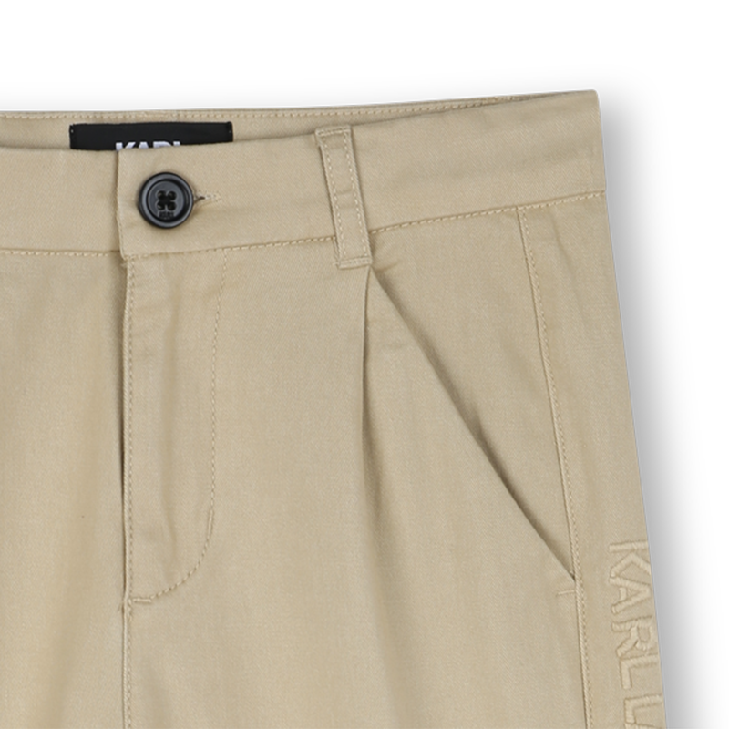 Trousers with pockets KARL LAGERFELD KIDS 
                        BOY