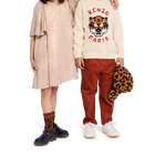 Jacquard lam&eacute; dress KENZO KIDS 
                    GIRL