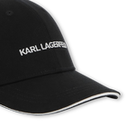 Cap with adjustable closure KARL LAGERFELD KIDS 
                    BOY