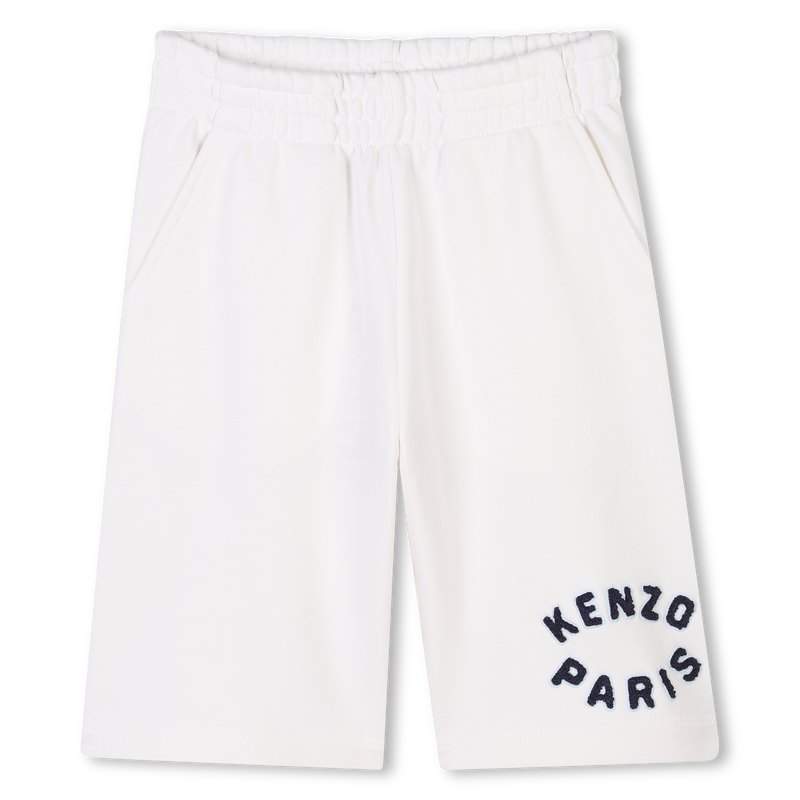 Cotton fleece Bermuda shorts KENZO KIDS 
                        UNISEX