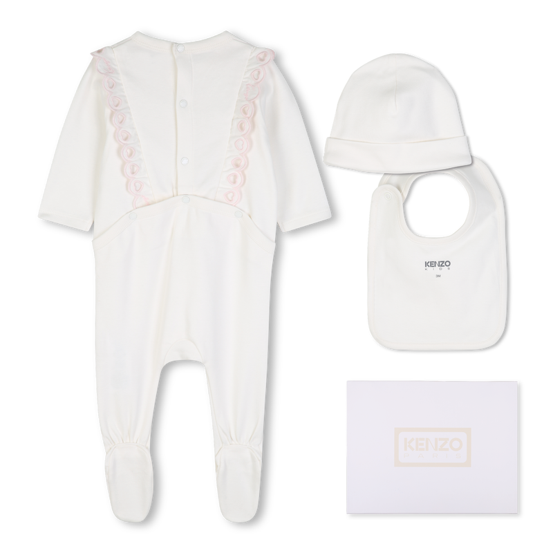 Pyjama set, hat, and bib KENZO KIDS 
                        GIRL