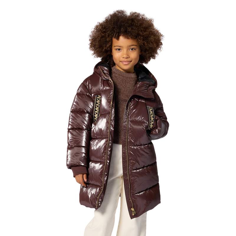 Hooded down jacket MICHAEL KORS 
                        GIRL