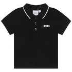 Short sleeve polo, BLACK, hi-res