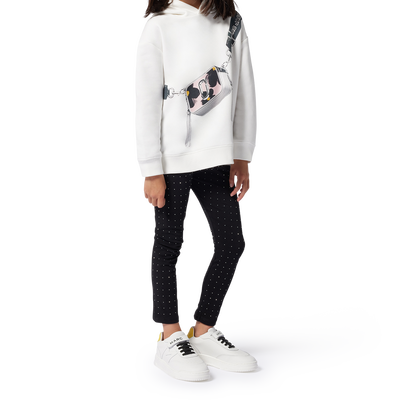 Hooded fleece sweatshirt MARC JACOBS GIRL