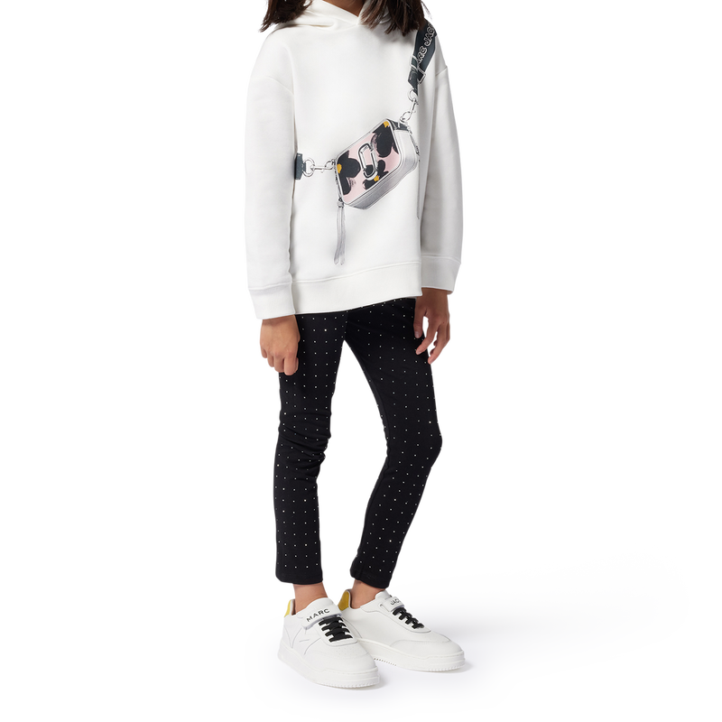 Hooded fleece sweatshirt MARC JACOBS 
                        GIRL