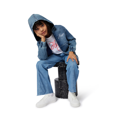 Hooded cardigan HUGO GIRL