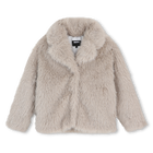 Faux fur coat DKNY 
                    GIRL