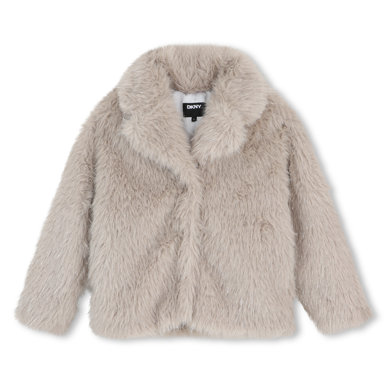 Faux fur coat DKNY 
                        GIRL