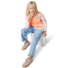 Short-sleeved knitted sweater BILLIEBLUSH 
                    GIRL