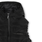 Sleeveless hooded puffer KARL LAGERFELD KIDS 
                    BOY