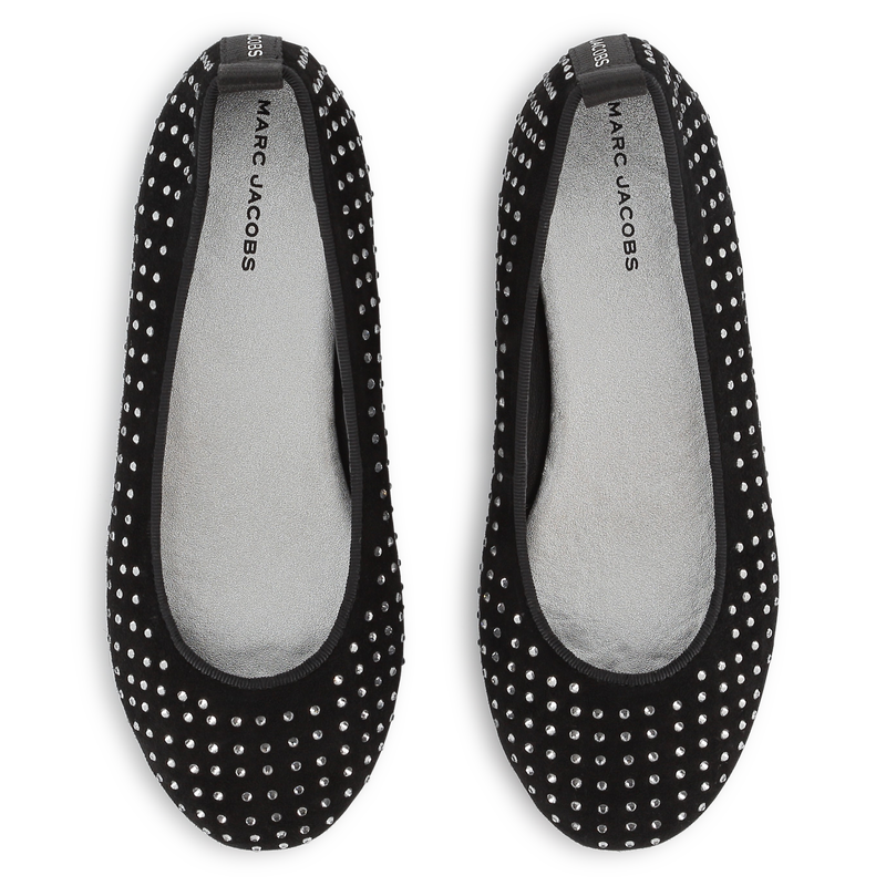 Leather ballet flats MARC JACOBS 
                        GIRL