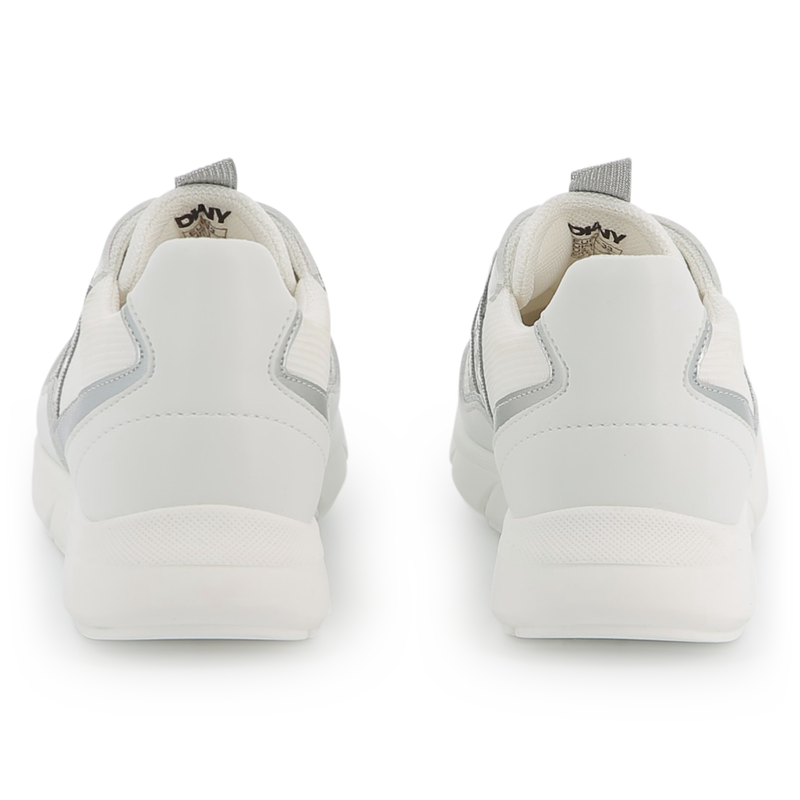 Two-material lace-up trainers DKNY 
                        GIRL