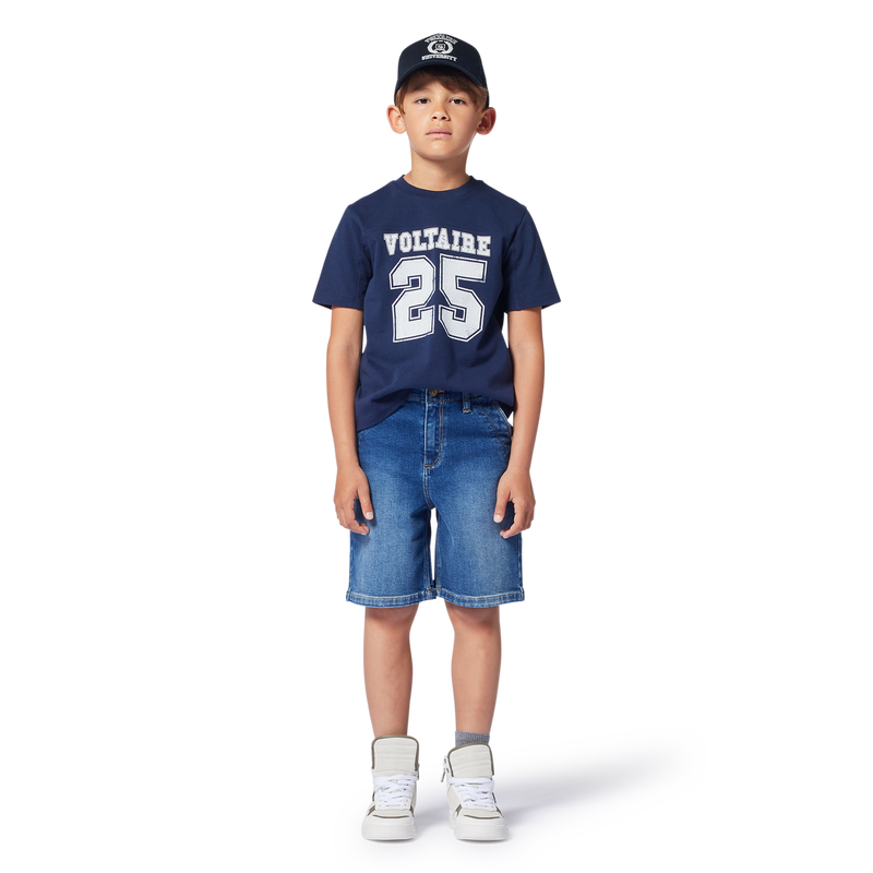 Hook-and-loop printed cap ZADIG VOLTAIRE 
                        BOY