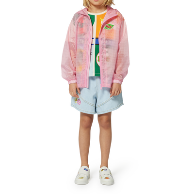 Denim shorts KENZO KIDS GIRL