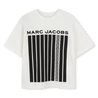 Two-tone cotton T-shirt MARC JACOBS 
                    BOY