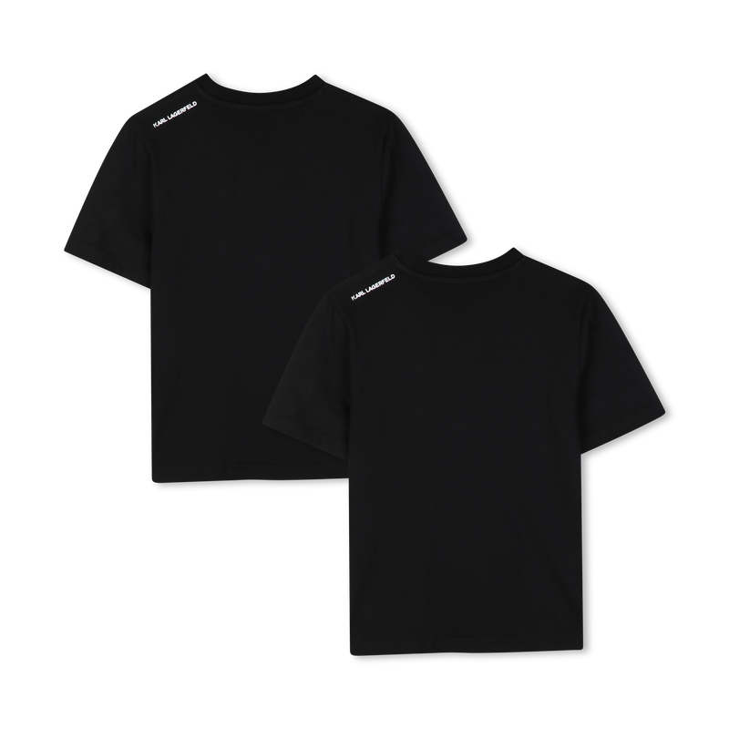 Set of 2 short-sleeved t-shirts KARL LAGERFELD KIDS 
                        BOY