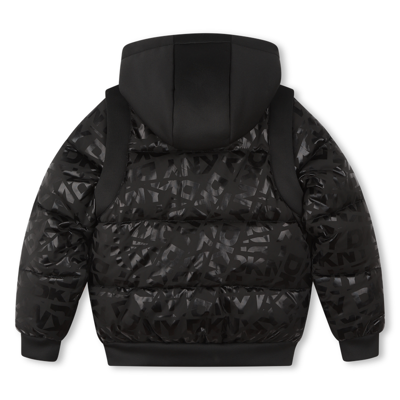 Hooded puffer jacket DKNY 
                        UNISEX