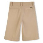 Bermuda shorts in lightweight embossed fabric BOSS 
                    BOY