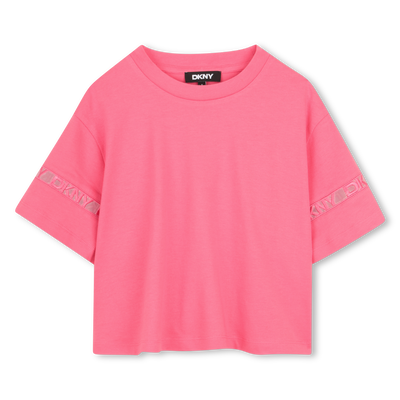 SHORT SLEEVE T-SHIRT DKNY GIRL