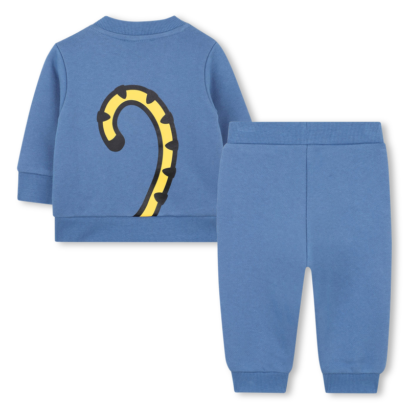 Sweatshirt and pants set in fleece KENZO KIDS 
                        UNISEX