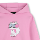 Hooded dress KARL LAGERFELD KIDS 
                    GIRL
