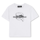 Short-sleeved T-shirt KARL LAGERFELD KIDS 
                    GIRL