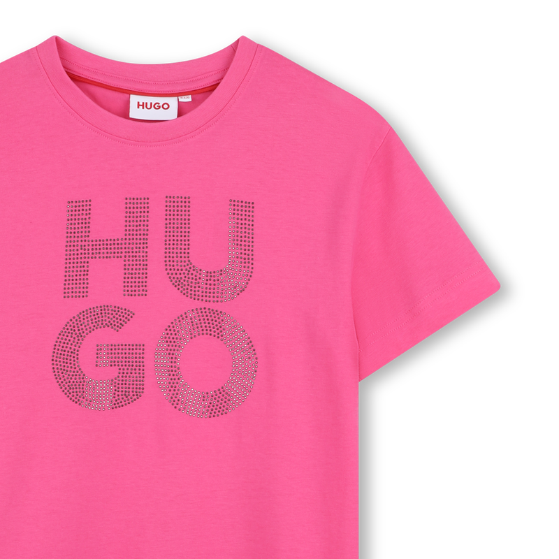 Short-sleeved dress HUGO 
                        GIRL