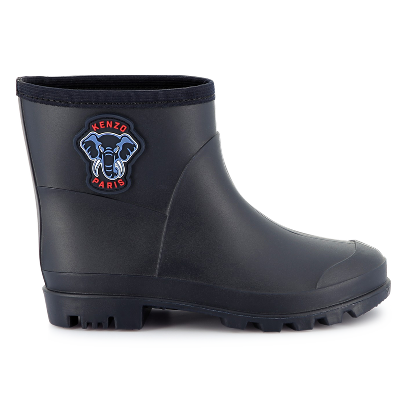 Rainboots with elephant patch KENZO KIDS 
                        UNISEX