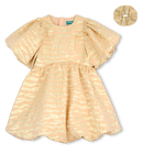 Ceremony dress and scrunchie KENZO KIDS 
                    GIRL