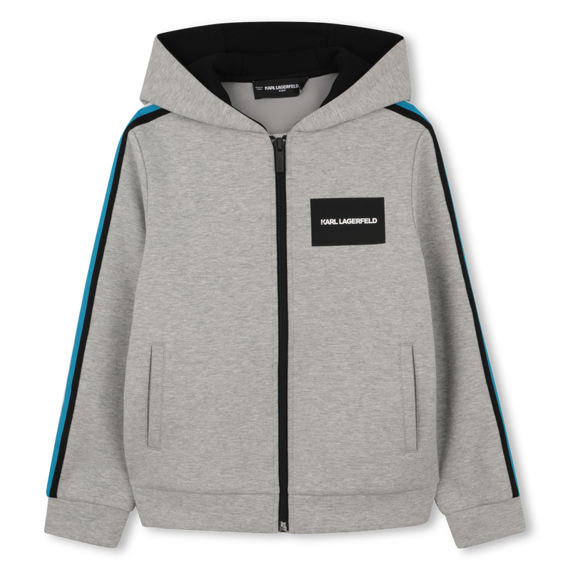 ZIP-UP HOODIE KARL LAGERFELD KIDS 
                        BOY