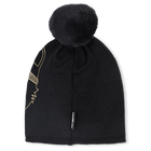 Knitted hat with pompom KARL LAGERFELD KIDS 
                    GIRL