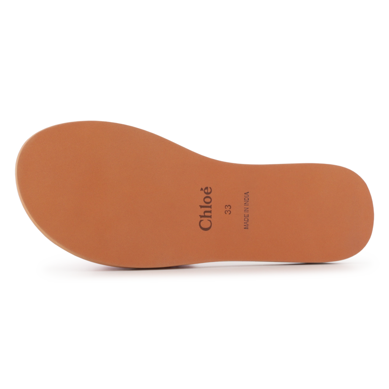 BRAIDED SLIDES CHLOE 
                        GIRL