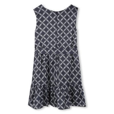 Sleeveless satin dress MICHAEL KORS GIRL