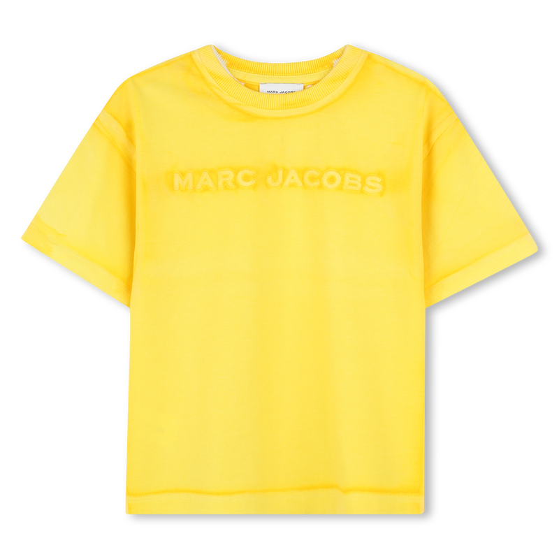 Embroidered cotton T-shirt MARC JACOBS 
                        UNISEX