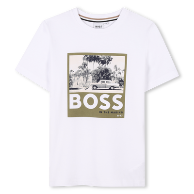 Short-sleeved cotton T-shirt BOSS BOY