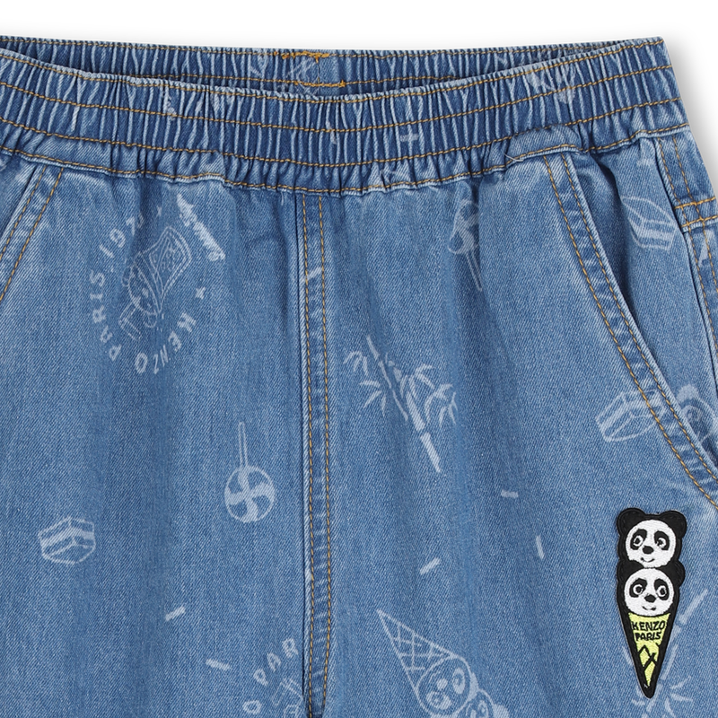 DENIM BERMUDA SHORTS KENZO KIDS 
                        BOY