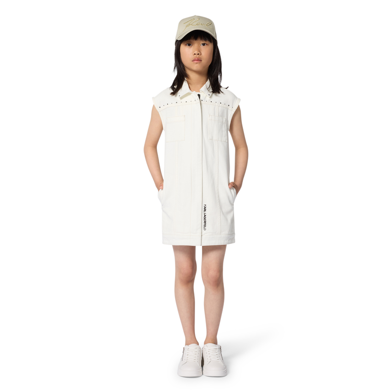 CAP WITH ADJUSTABLE CLOSURE KARL LAGERFELD KIDS 
                        GIRL